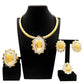 Collier plaqué or Dubai pour femme, ensemble de bijoux, pendentif simple