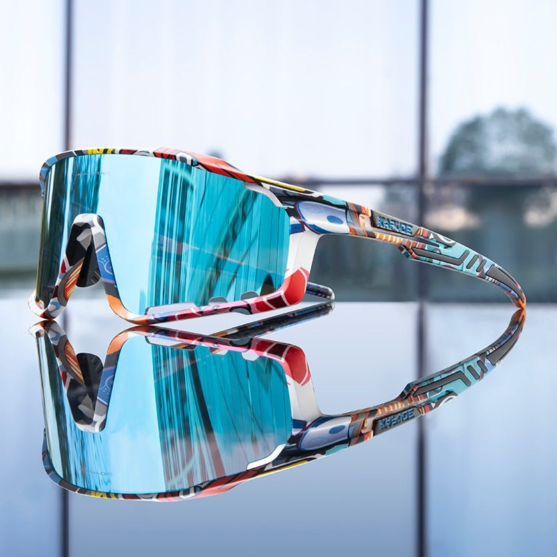 Lunettes de soleil de cyclisme polarisées pour hommes et femmes, lunettes de vélo VTT, lunettes de pêche en plein air, lunettes de vélo de route, UV400