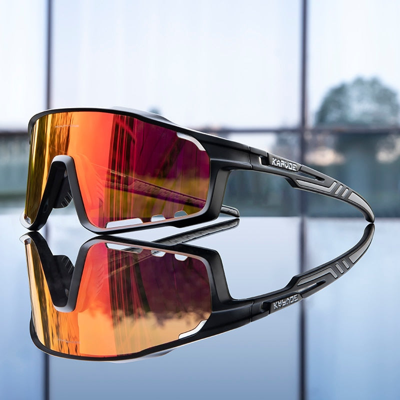 Lunettes de soleil de cyclisme polarisées pour hommes et femmes, lunettes de vélo VTT, lunettes de pêche en plein air, lunettes de vélo de route, UV400