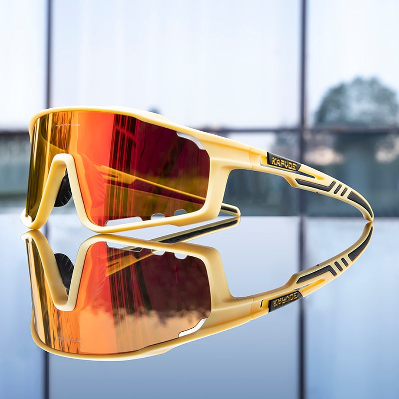Lunettes de soleil de cyclisme polarisées pour hommes et femmes, lunettes de vélo VTT, lunettes de pêche en plein air, lunettes de vélo de route, UV400