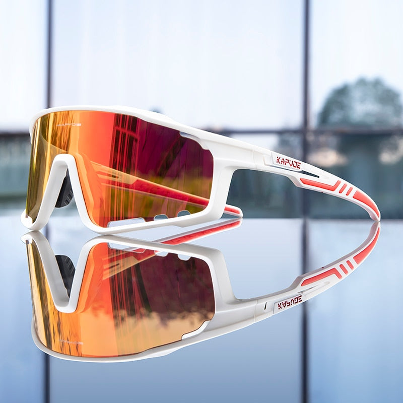 Lunettes de soleil de cyclisme polarisées pour hommes et femmes, lunettes de vélo VTT, lunettes de pêche en plein air, lunettes de vélo de route, UV400