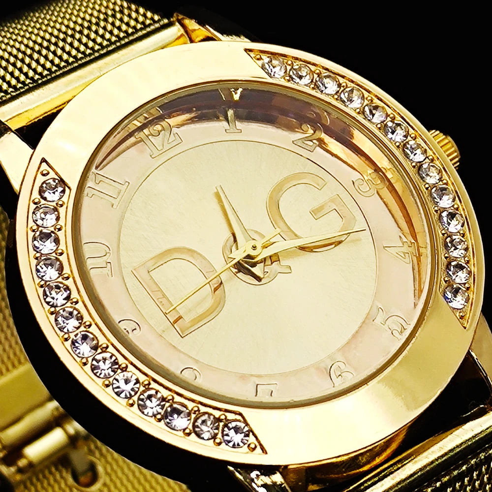 DQG-Montre à Quartz pour hommes et femmes
