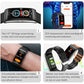 Bracelet connecté ECG + PPG pour hommes, montre intelligente de sport, capteur d'activité physique avec mesure du taux de sucre dans le sang, sans douleur et Non invasif, étanche IP68