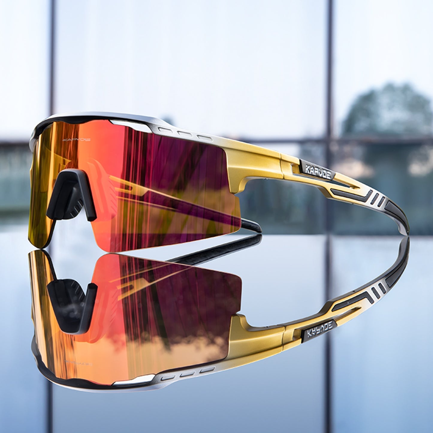 Lunettes de soleil de cyclisme polarisées pour hommes et femmes, lunettes de vélo VTT, lunettes de pêche en plein air, lunettes de vélo de route, UV400