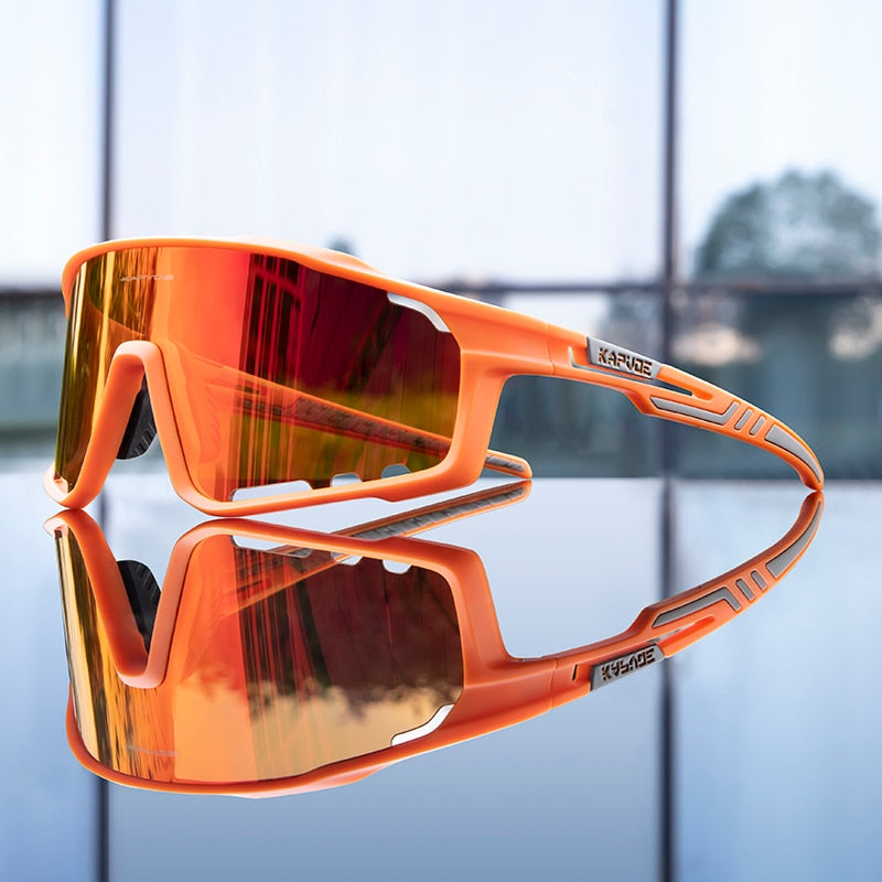 Lunettes de soleil de cyclisme polarisées pour hommes et femmes, lunettes de vélo VTT, lunettes de pêche en plein air, lunettes de vélo de route, UV400