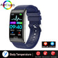 Bracelet connecté ECG + PPG pour hommes, montre intelligente de sport, capteur d'activité physique avec mesure du taux de sucre dans le sang, sans douleur et Non invasif, étanche IP68