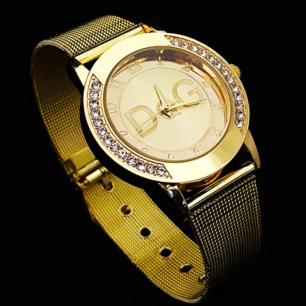 DQG-Montre à Quartz pour hommes et femmes