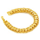 Bracelet en or 24 carats véritable pour femme