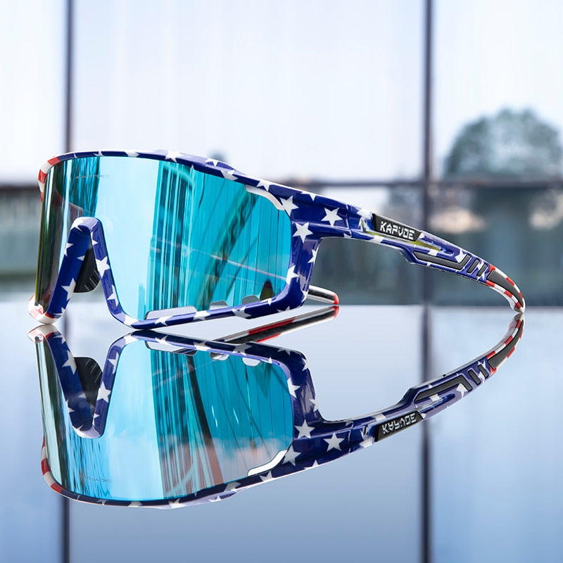 Lunettes de soleil de cyclisme polarisées pour hommes et femmes, lunettes de vélo VTT, lunettes de pêche en plein air, lunettes de vélo de route, UV400