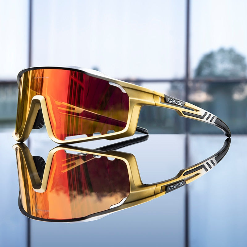 Lunettes de soleil de cyclisme polarisées pour hommes et femmes, lunettes de vélo VTT, lunettes de pêche en plein air, lunettes de vélo de route, UV400