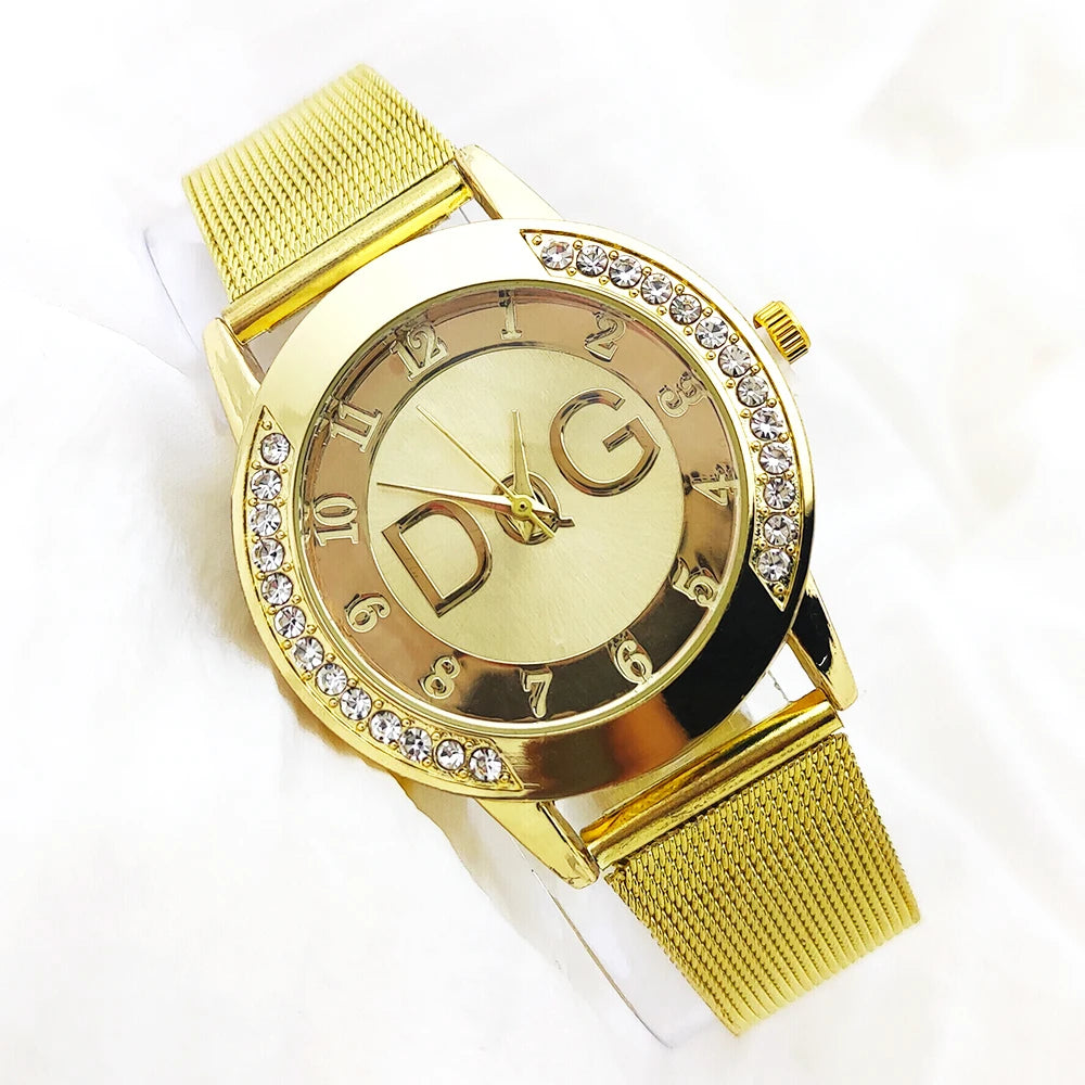 DQG-Montre à Quartz pour hommes et femmes