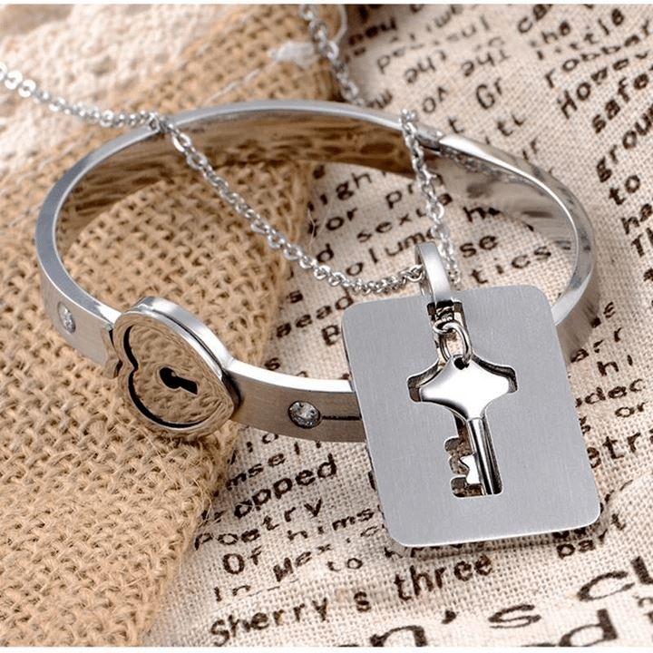 LoveLock™ | Collier pour couple | Amoureux