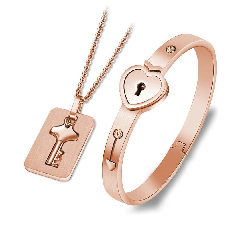 LoveLock™ | Collier pour couple | Amoureux