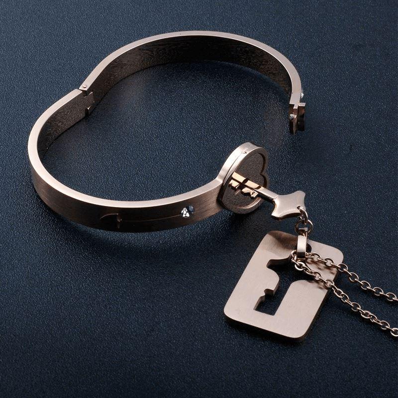 LoveLock™ | Collier pour couple | Amoureux