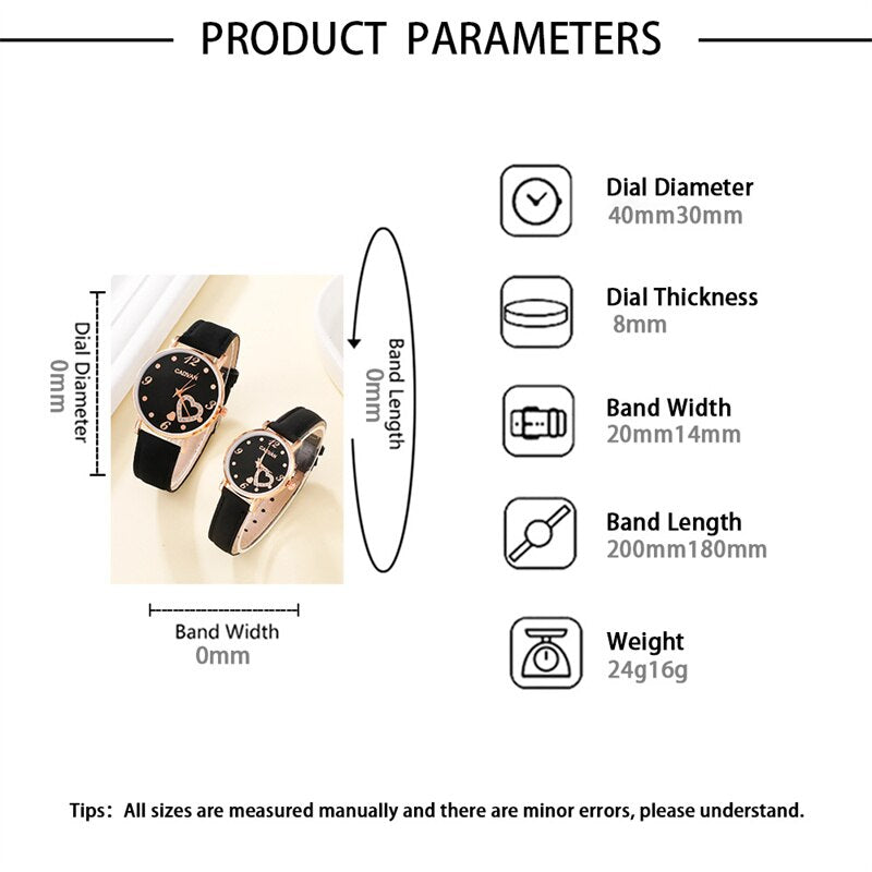 Top Luxury Brand: Montre calendrier en quartz pour homme/femme, cadeau pour les amoureux