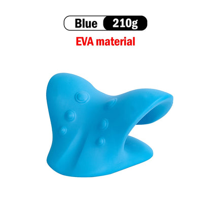 Oreiller de relaxation chiropratique pour le cou, dispositif de Traction, soulagement de la douleur, alignement de la colonne cervicale