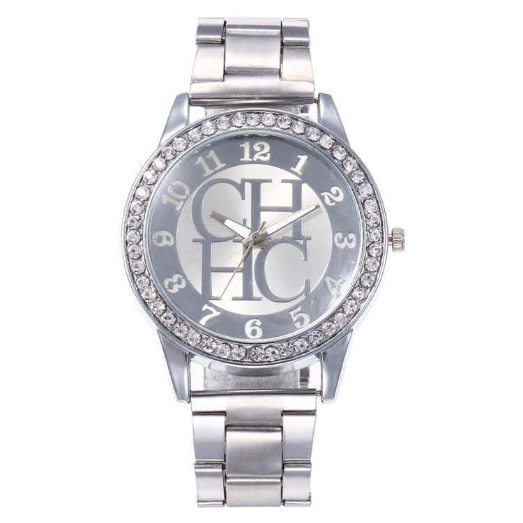 TVK – Montre-Bracelet de luxe pour femmes, en acier inoxydable doré et diamant, à Quartz