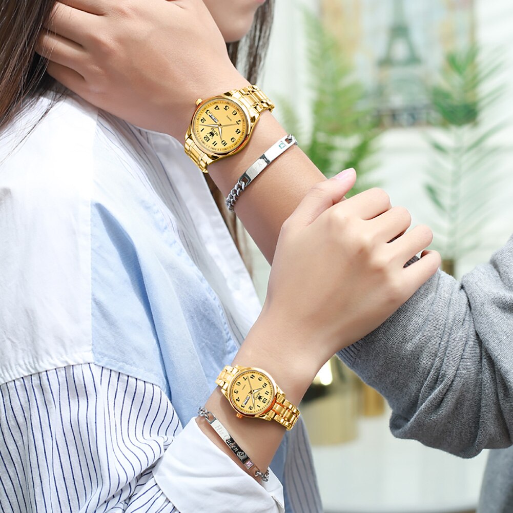 OLEVS-Montre de luxe  pour amoureux collection 2023