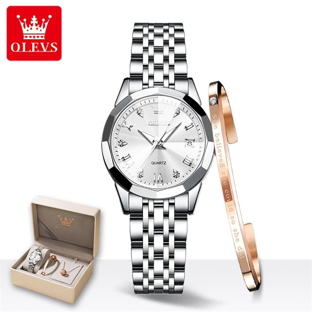OLEVS - Montre pour homme et femme - cadeau des amoureux