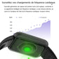 Montre fréquence cardiaque pression artérielle Sports Bluetooth homme, femme