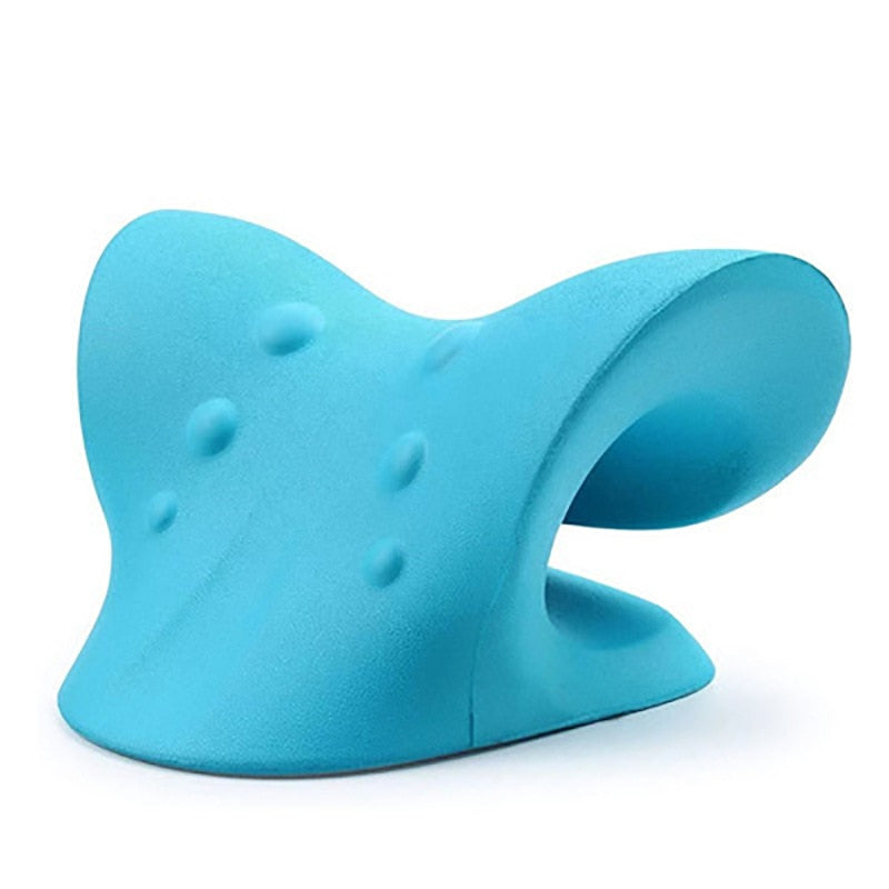 Oreiller de massage cervical, relaxant, soulagement de douleur