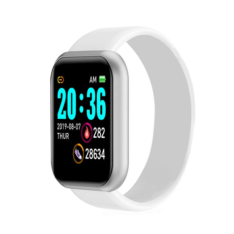 Montre fréquence cardiaque pression artérielle Sports Bluetooth homme, femme