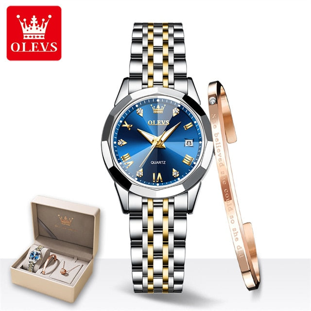 OLEVS - Montre pour homme et femme - cadeau des amoureux