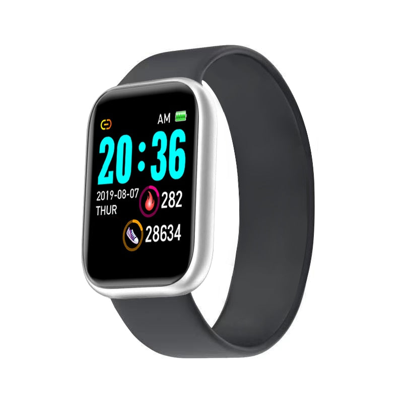 Montre fréquence cardiaque pression artérielle Sports Bluetooth homme, femme