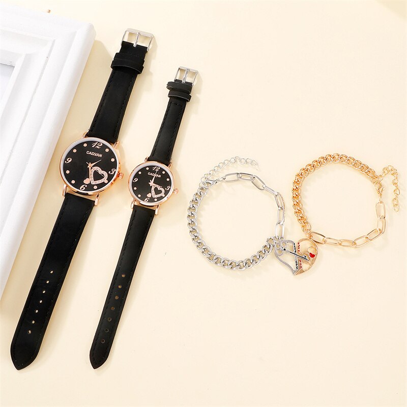 Top Luxury Brand: Montre calendrier en quartz pour homme/femme, cadeau pour les amoureux