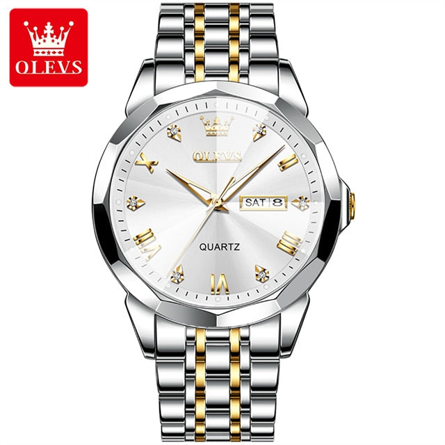 OLEVS - Montre pour homme et femme - cadeau des amoureux